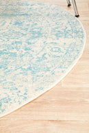 Glacier Round Rug Rug Culture