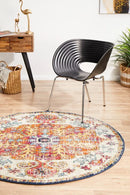 Serene White Round Rug Rug Culture