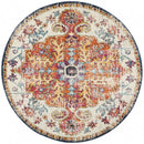 Serene White Round Rug Rug Culture