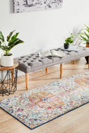 Serene White Runner Rug Culture