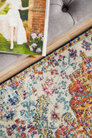 Serene White Runner Rug Culture