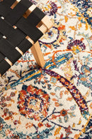 Still Ivory Round Rug Rug Culture