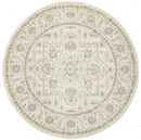 Winter White Round Rug Rug Culture