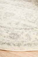 Winter White Round Rug Rug Culture