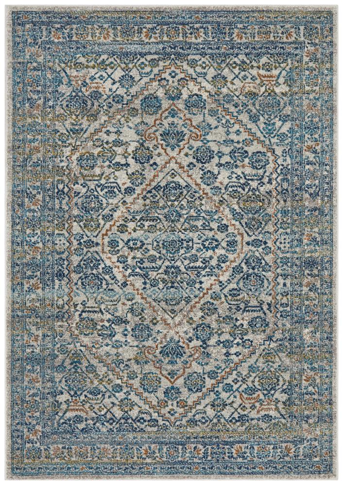 Evoke Duality Silver Transitional Rug