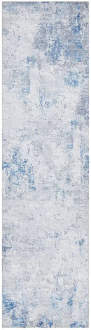 Illusions Blue Runner Rug Culture
