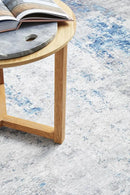 Illusions Blue Rug Rug Culture