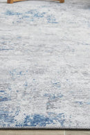 Illusions Blue Rug Rug Culture