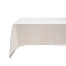 French Flax Linen Tablecloth - Pebble