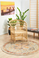 Legacy Rust Round Rug Rug Culture