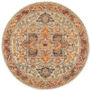 Legacy Rust Round Rug Rug Culture