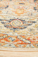 Legacy Rust Round Rug Rug Culture