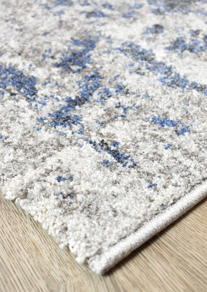 Chester Avenue Blue Bold Runner Rug