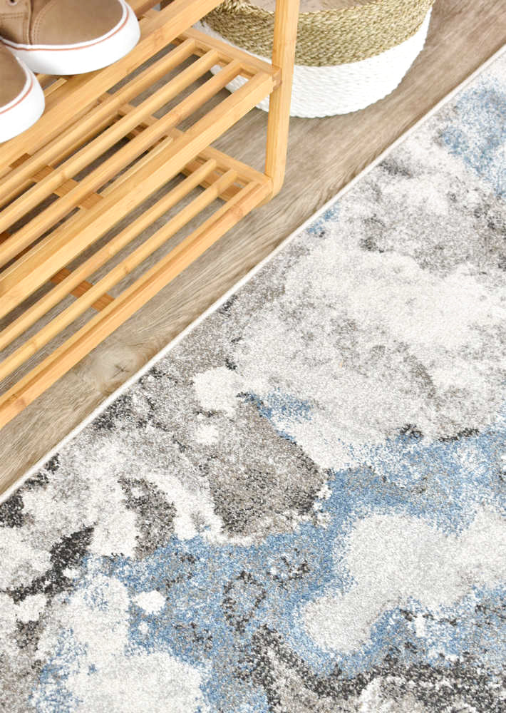 Chester Avenue Blue Runner Rug