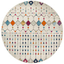 Peggy Morrocan Style Round Rug
