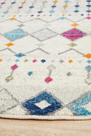 Peggy Morrocan Style Round Rug