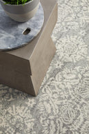 Gwyneth Stunning Silver Round Rug