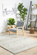 Gwyneth Stunning Silver Rug