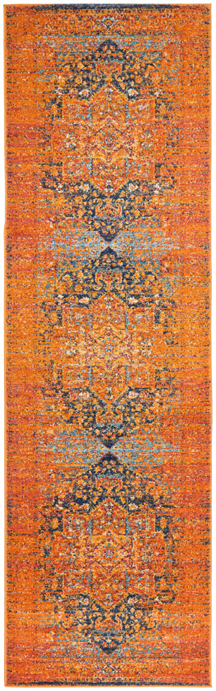 Radiance Rust Runner Rug