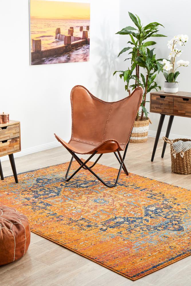 Radiance Rust Rug