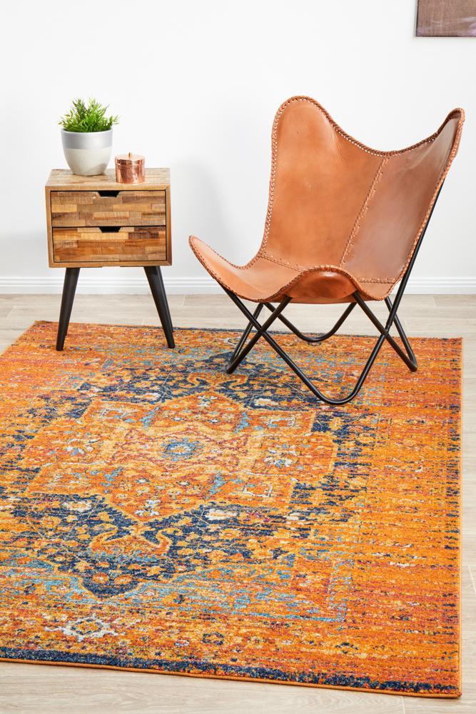 Radiance Rust Rug