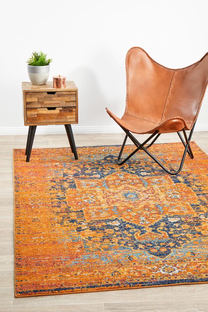 Radiance Rust Rug