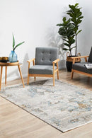 Reflections Blue Rug Rug Culture