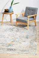 Reflections Blue Rug Rug Culture