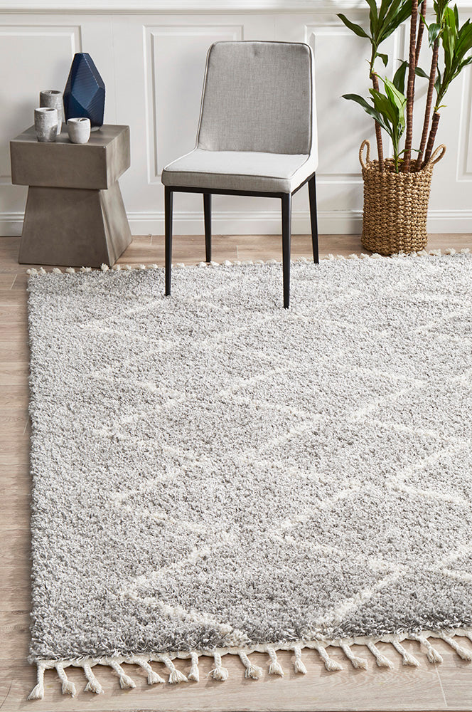 Saffron Silver Rug