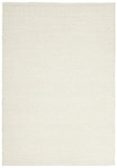 Carlos Felted Wool White Rug Rug Culture
