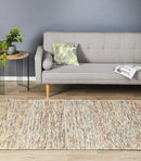 Roland Herringbone Multi Coloured Rug Rug Culture