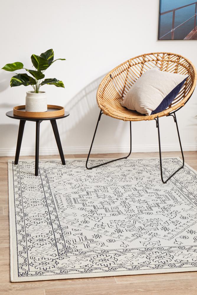 Seaside White Rug