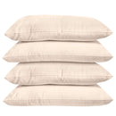Plain Dyed Standard Pillowcase - 4 Pack - Sand