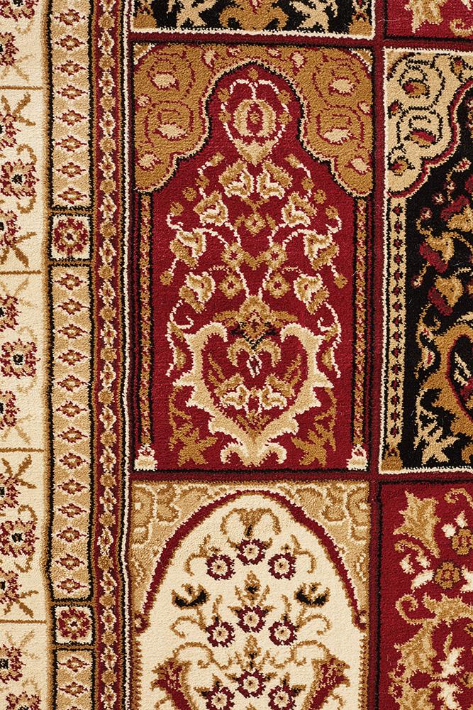 Traditional Panel Pattern Rug