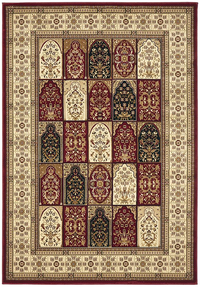 Traditional Panel Pattern Rug