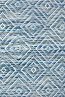 Terrace Diamond Blue Runner Rug Culture
