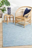 Terrace Diamond Blue Rug Rug Culture
