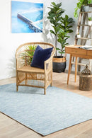 Terrace Diamond Blue Rug Rug Culture