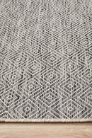 Terrace Clara Diamond Grey Runner Rug Culture