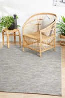 Terrace Clara Diamond Grey Rug Rug Culture