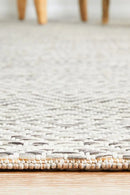 Terrace Clara Diamond Natural Rug Rug Culture