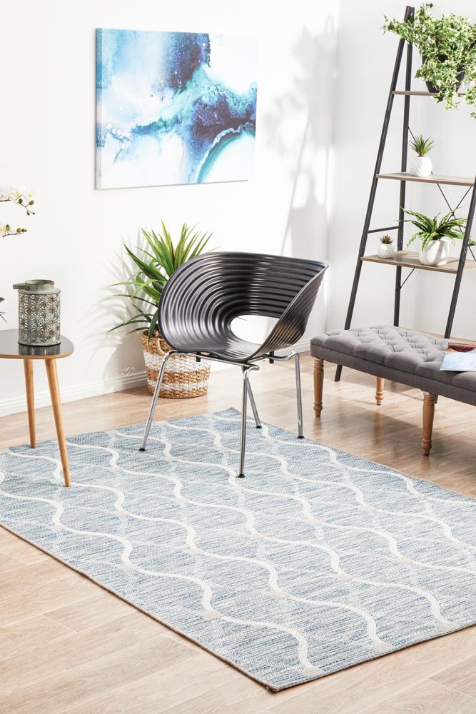 Terrace Denise Blue Rug