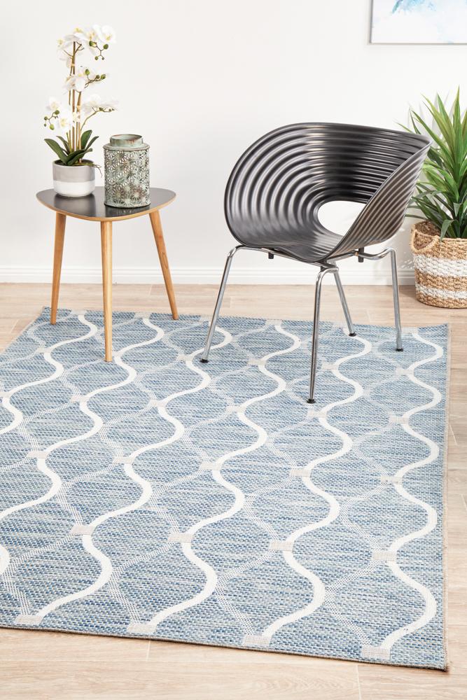 Terrace Denise Blue Rug