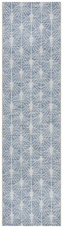 Terrace Fern Trellis Blue Runner Rug Culture