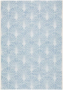 Terrace Fern Trellis Blue Rug Rug Culture