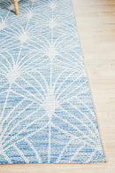 Terrace Fern Trellis Blue Rug Rug Culture