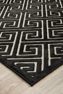 York Black & Gold Rug