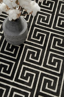 York Black & Gold Rug