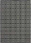 Brenda Black & Gold Rug Rug Culture