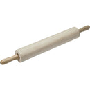 Wood Rolling Pin With Ball Bearings 380x70mm